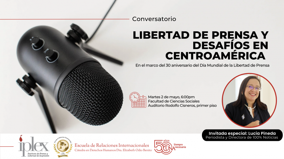 Conversatorio Desafíos en Centroamérica en el ejercicio de la