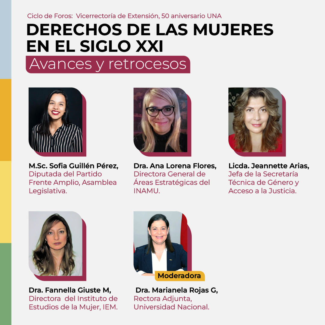 Foro: derechos de las mujeres en el siglo XXI: avances y retrocesos ...