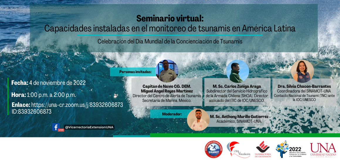 Seminario Virtual Capacidades Instaladas En El Monitoreo De Tsunamis